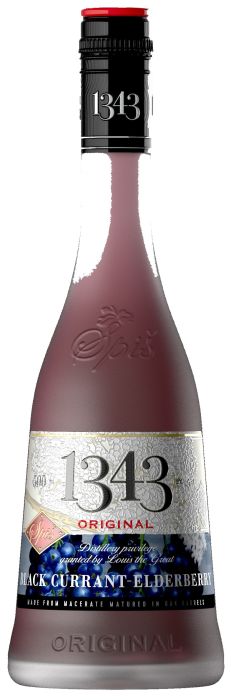 Spis Original 1343 Blackcurrant-Elderberry 38% 0.5l