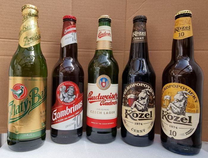 Czech & Slovak Beer Degustation -  5 Assorted bottles