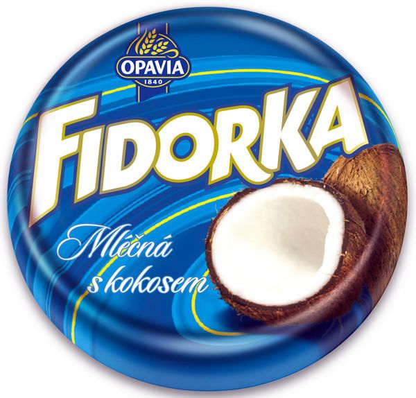 Fidorka Milk Chocolate with Coconut - 30g