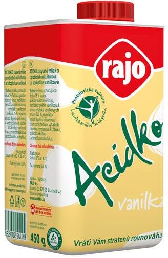 Acidko Vanilla Lactobacterial Drink - 450g