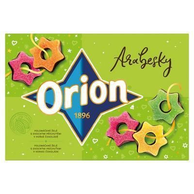 Orion Arabesky Half-Coated Jelly in Chocolate - 400g