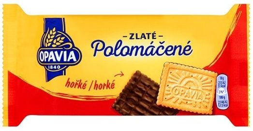 Half-coated Biscuits in Dark Chocolate - 100g