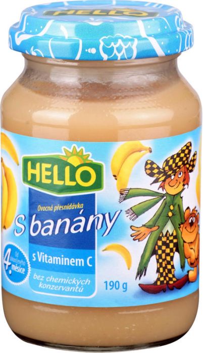 Smooth Banana Puree - 190g