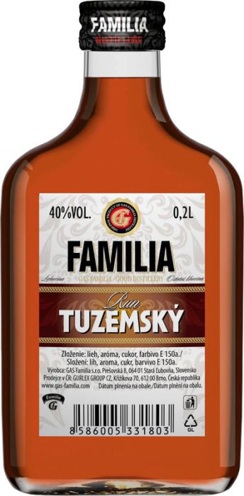 Tuzemak Rum - 0.2l