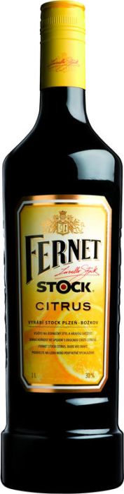 Fernet Stock Citrus Bitter Spirit with Citrus Flavour - 1l