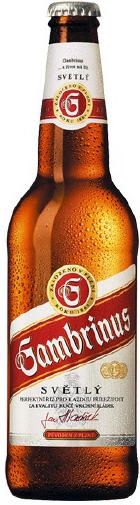 Gambrinus Lager Bottles Beer - 0.5l