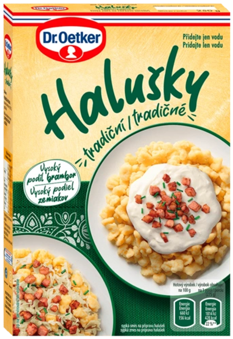 HALUSKY RODINNE 400g OETKER