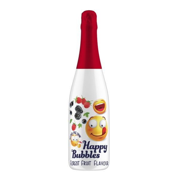 HAPPY BUBBLE FOREST FRUIT 0.75 LTR