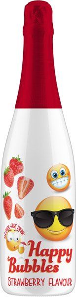 happy Bubble Strawberry - 0.75l
