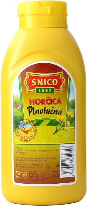 Plnotučná Mustard - 820g 