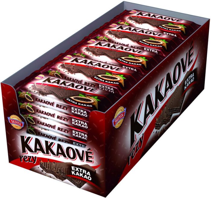 Cocoa Filling Wafers 50g (Box - 30pcs)