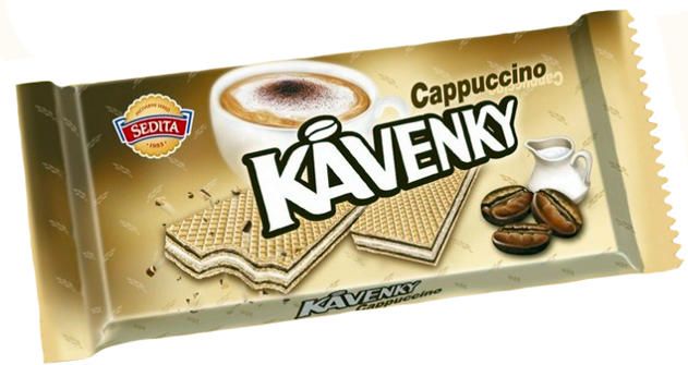 Kávenky Cappuccino Wafers - 50g