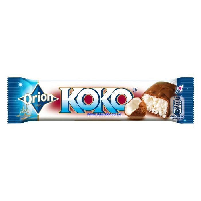 Koko Milk Chocolate Bar with Coconut Filling - 35g