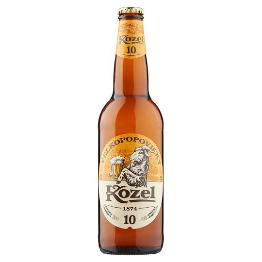 Kozel Lager Light Bottle Beer - 0.5l