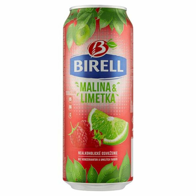 Birell Non-alcoholic Beer Lime & Raspberry - 0.5l