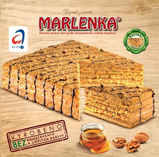 Classic Honey Cake Marlenka - 800g