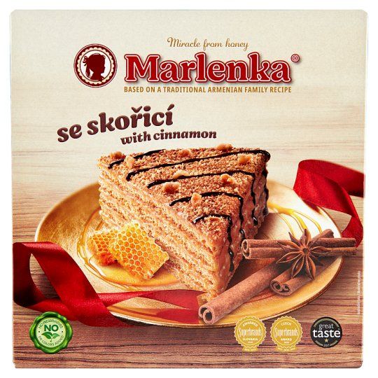 MARLENKA HONEY CAKE WITH CINNAMON 800G