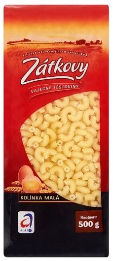 Kolínka Small Elbow Shaped Egg Pasta - 500g