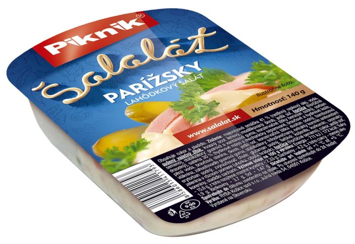Parisian Salad Ham and Vegetables Mayo Salad - 140g