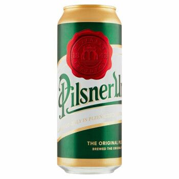 Pilsner Urquell Lager Beer Can - 0.5l
