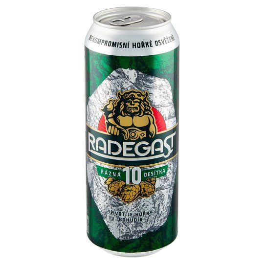 Radegast Rázná 10 light draft beer 500ml
