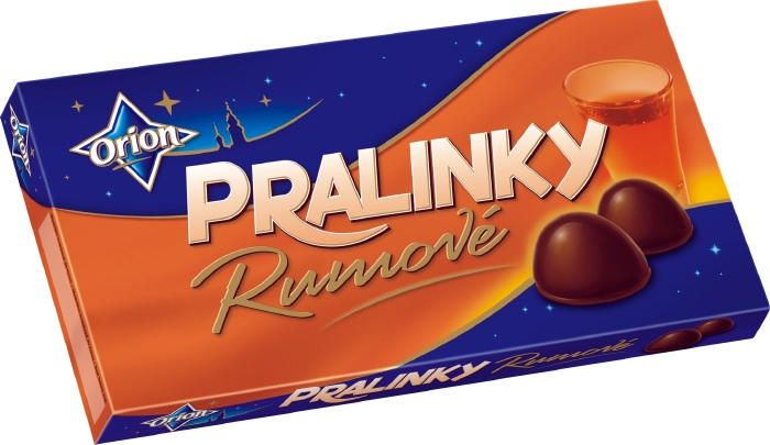 Rum Pralines chocolates - 144g