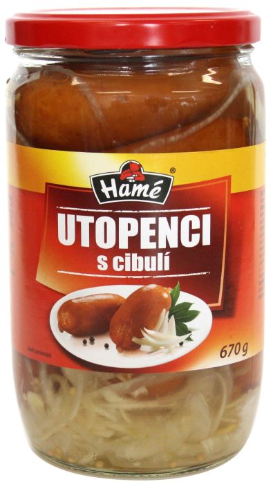 Pickled Sausages (Utopenci) - 670g