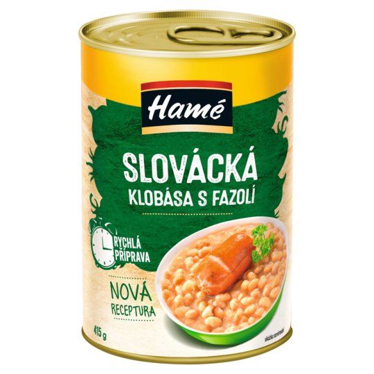 Slovak Beans with Sausage - 415g
