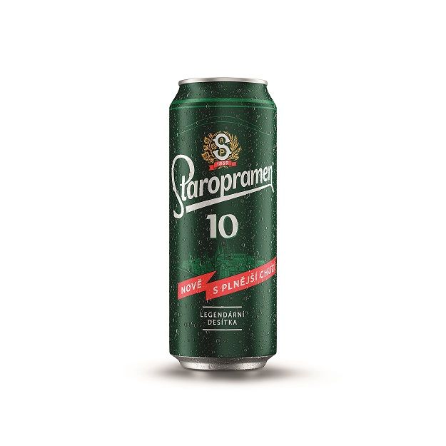 Staropramen 10 light draft beer 0.5l