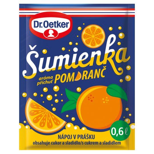 Šumienka Sherbet Orange Flavour - 14g
