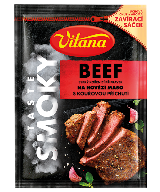 SMOKY BEEF NA HOV. MASO KORENIE 23G VITANA