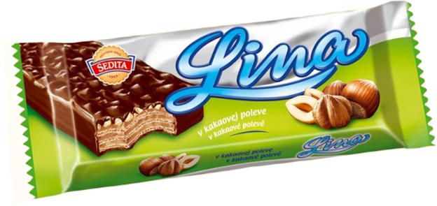 Lina Dark Chocolate Hazelnut Wafers - 60g