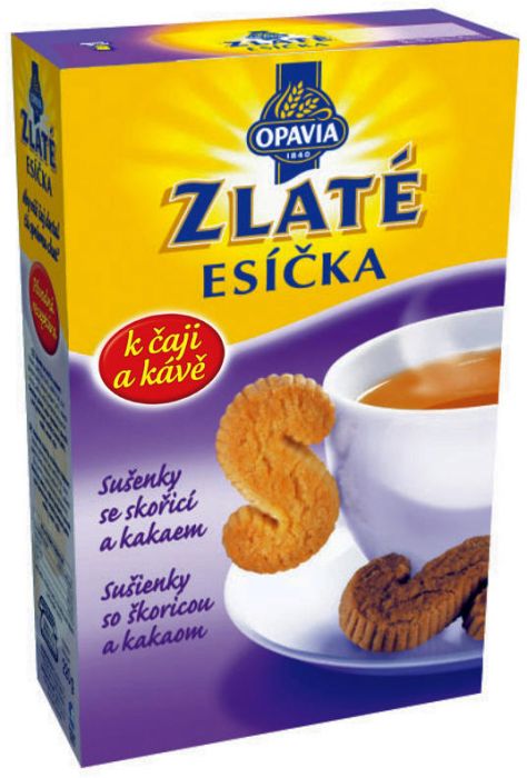 Zlaté Esíčka Golden S-Shaped Biscuits - 220g