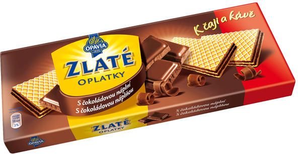 Zlaté Wafers with Chocolate Filling - 146g