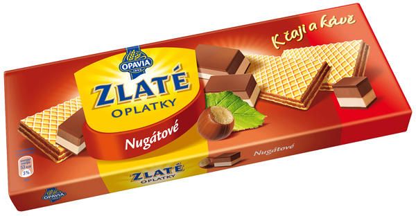 Zlaté Wafers with Nugat Filling - 146g