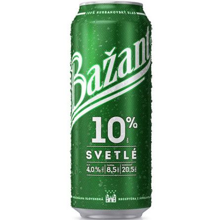 Zlaty Bazant Lager Cans Beer - 0.5l