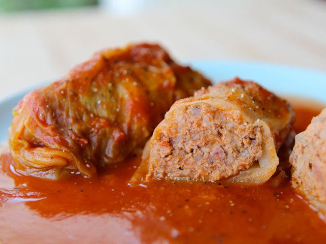 Stuffed Cabbage Leaves