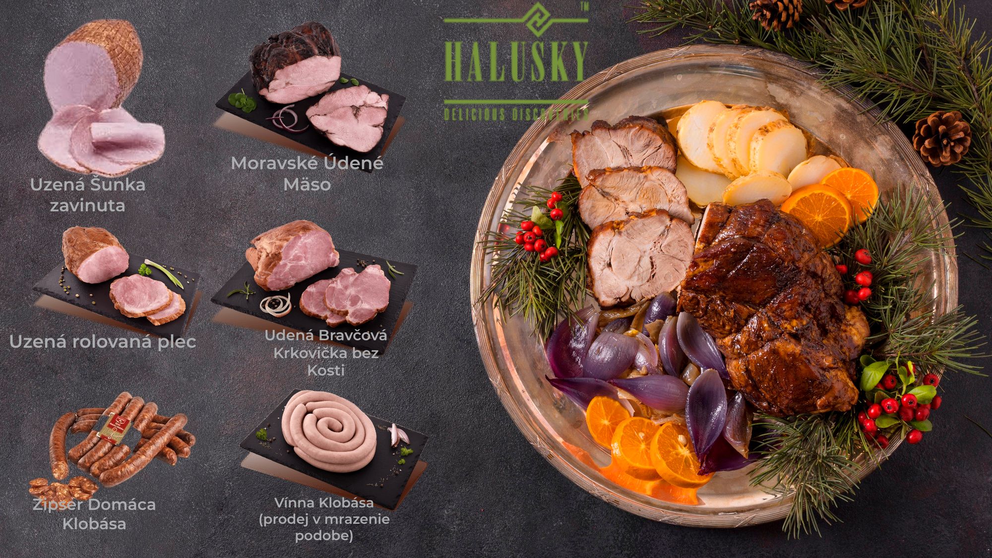 Halusky Homepage slider